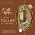 INR 6229,  Premium Wall Mirror Designs For Elegant Home D&eacute;cor