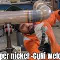 Copper Nickel Welder