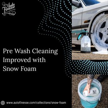 London, Auto Parts, Pre Wash Performance Improved Through Snow Foam Application