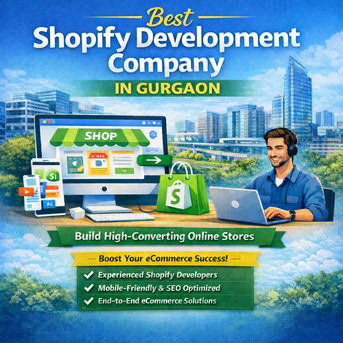 Gurgaon, Web Design & Development, Hire Best Shopify Development Company In Gurgaon For ECommerce Success