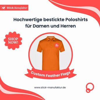 Berlin, Business, Poloshirts Besticken Lassen: Ihr Individuelles Polo Shirt Mit Logo