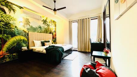 New Delhi, Apts/Flats Wanted, INR 5966/day,  Furnished,  Studio,  450 Sq. Feet,  BluO Classic Studio In Green Park