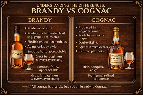 New York, Business, What&rsquo;s The Difference Between Cognac And Brandy?