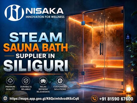 Kolkata, Business, Steam Sauna Bath Supplier In Siliguri | Fast Service