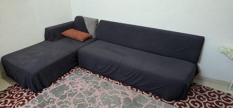 Tabuk City, Furniture, SAR 1500,  WHOLE BEDSET + L SHAPED SOFA IN EXCELLENT CONDITION