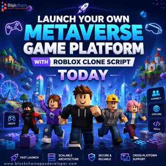 San Francisco, Business, Launch Your Own Metaverse Game Platform With Roblox Clone Script Today