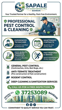 Manama, Pest Control, Professional Pest Control & Cleaning Services &ndash; Sapale Pest Control
