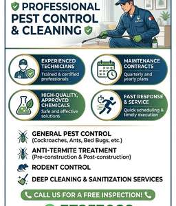 Professional Pest Control & Cleaning Services – Sapale Pest Control