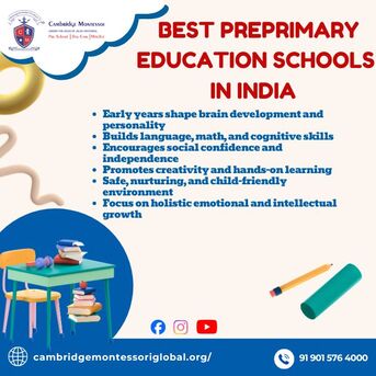 New Delhi, Education, Best PrePrimary Education Schools In India