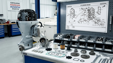 New York, Machinery, USD 9620026117,  Honda Outboard Boat Motor Parts &ndash; Genuine & Reliable Marine Engine Components