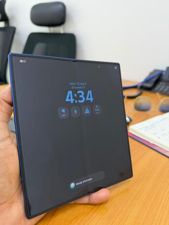 Dammam, Mobile Phones, SAR 4000,  Samsung Galaxy Z Fold 7 (512GB) - Navy/Blue Shadow