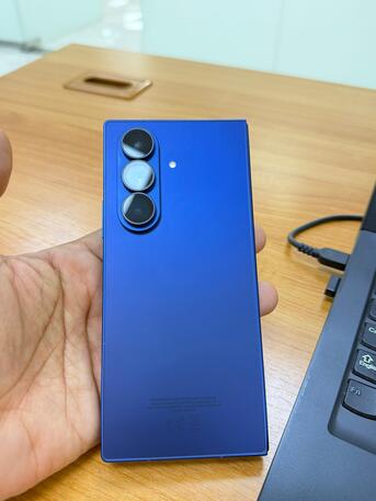 Dammam, Mobile Phones, SAR 4000,  Samsung Galaxy Z Fold 7 (512GB) - Navy/Blue Shadow