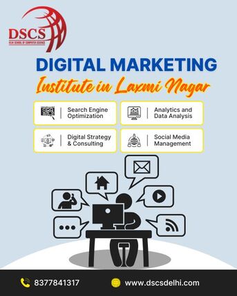 Laxmi Nagar, Education, Digital Marketing Institute In Laxmi Nagar
