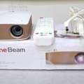 BHD 79,  LG LED Smart Portable Projector Rechargeable With Remote & Adapter Good Working Condition