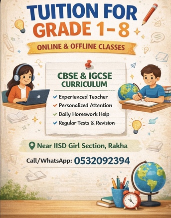 Dammam, Lessons Offered, Highly Experienced And Qualified Teacher Providing Home Tuition For IGCSE And CBSE