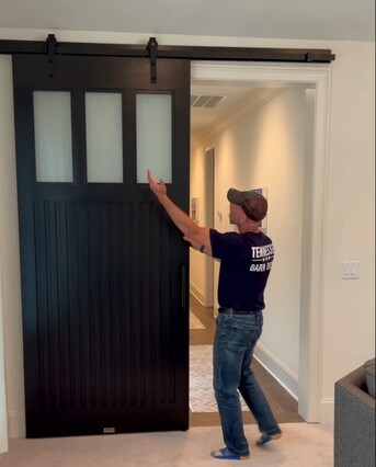 New York, Interior Design, The Perfect Custom Barn Door For Media Room Spaces