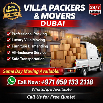 Dubai, Labor/Moving, Villa Movers And Packers Dubai &ndash;  Professional Relocation Services