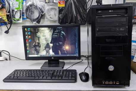 Manama, Computers, BHD 28,  LG Core 2 Duad Desktop PC 4GB RAM 500GB HDD With 19" Monitor Win & Office Ready To Use