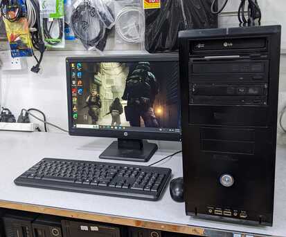 Manama, Computers, BHD 28,  LG Core 2 Duad Desktop PC 4GB RAM 500GB HDD With 19" Monitor Win & Office Ready To Use