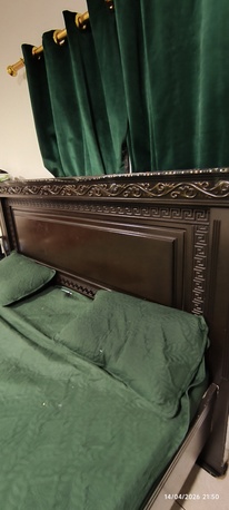 Khobar, Furniture, SAR 550,  King Size Bed Set For Sell Urgent