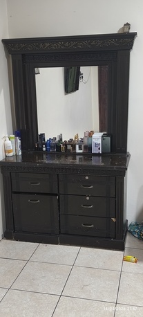 Khobar, Furniture, SAR 550,  King Size Bed Set For Sell Urgent