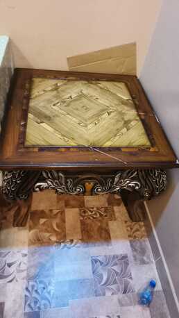 Dammam, Furniture, SAR 600,  Urgent Sale - 6 Door Cupboard, Table, Chair