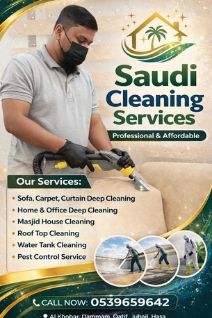 Khobar, Cleaning, Saudi Cleaning Services