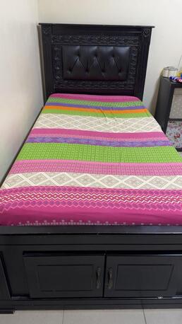 Al Khobar Al Shamalia, Furniture, SAR 800,  Two Single Beds & Wardrob For Sale