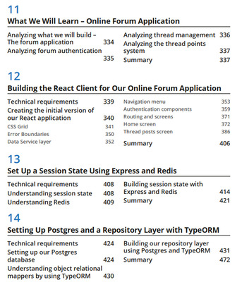 Lahore, Lessons Offered, Full Stack Reach TypeScript Node Build