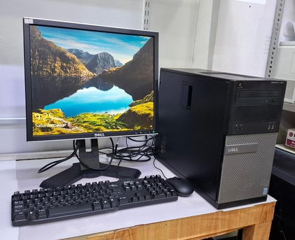 Manama, Computers, BHD 55,  DELL Core I7 3.4GHz Computer Set With Monitor 8GB RAM + 500GB HDD (Ready To Use OS 10 Pro)