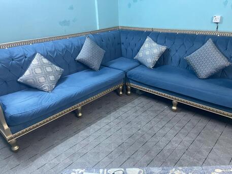 Al Wizarat, Furniture, SAR 950,  Beautiful Wooden Sofa Well Maintained