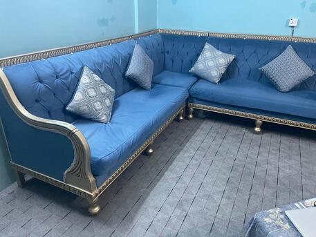 Al Wizarat, Furniture, SAR 950,  Beautiful Wooden Sofa Well Maintained