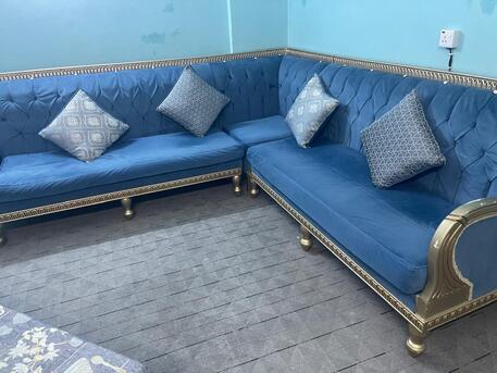 Al Wizarat, Furniture, SAR 950,  Beautiful Wooden Sofa Well Maintained