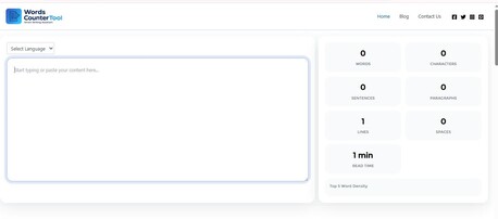 New York, Lessons Offered, Words Counter Tool