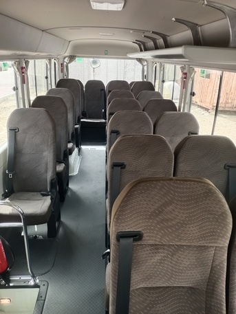 Jubail, Pick Up & Drop Off, Toyota Coaster 2025 Available For Rent