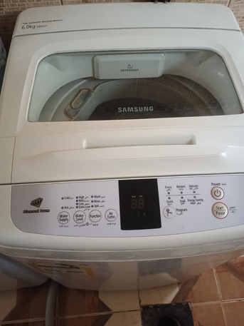 Al Naseem, Household Items, SAR 450,  Top Loaded Samsung Washing Machine 6kg.