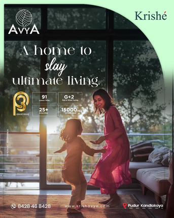 Hyderabad, Apartments, Flats, Houses & Villas, 3 BR,  Solar Powered Villas Near Pudur