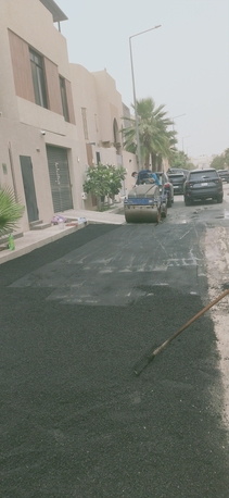 Riyadh, Construction, شغل اسفلت زفلت طريق شارع مواقف مستودع محطة 