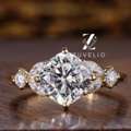 Lab Diamond Engagement Ring