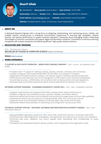 Riyadh, Job Seekers, IT/Network Support