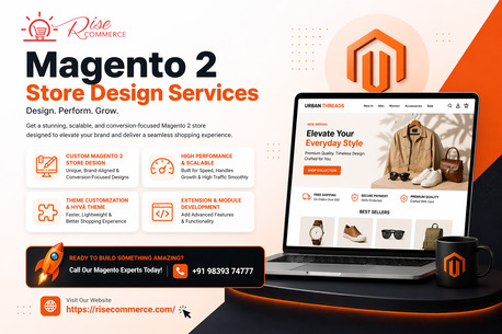 New Delhi, Web Design & Development, Magento 2 Store Design Services - Custom Magento 2 UX