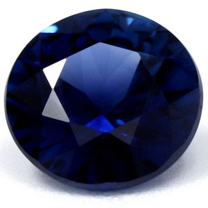 New York, Jewelry, USD 4082,  Natural GIA Certified Blue Sapphire Round 1.44 Cts AAAA Quality Sapphire Cost
