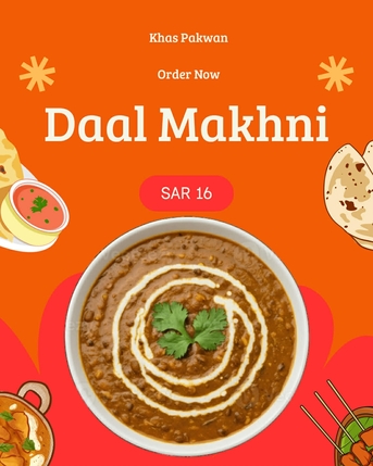 Khobar, Food, SAR 16,  Homemade Food - Daal Makhni Available