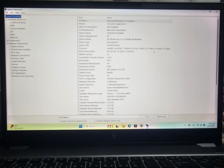 Riyadh, Computers, SAR 3000,  For Sale: HP ZBook Fury 15 G7 Mobile Workstation Powerful Workstation Laptop In Excelle