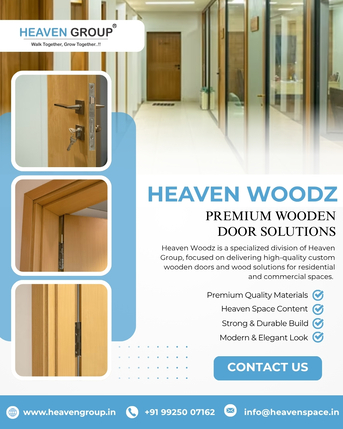 Ahmedabad, Real Estate, Best Premium Wooden Door Solution In Ahmedabad