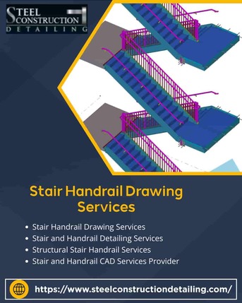 New York, Construction, Need Stair Handrail Drawing Services In Albany? Contact Us Now