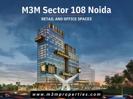 Noida, Offices, INR 10000000,  750 Sq. Feet,  M3M Sector 108 Noida Pre Launch Offers | Book Retail Shops & Offices