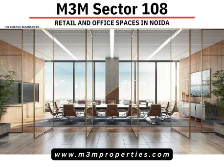 Noida, Offices, INR 10000000,  750 Sq. Feet,  M3M Sector 108 Noida Pre Launch Offers | Book Retail Shops & Offices