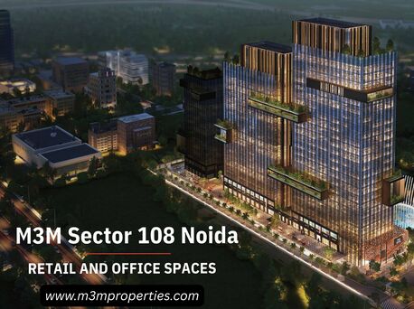 Noida, Offices, INR 10000000,  750 Sq. Feet,  M3M Sector 108 Noida Pre Launch Offers | Book Retail Shops & Offices