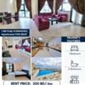 BHD 350/month,  Furnished,  1 BR,  110 Sq. Meter,  Spacious 1 BR FF Apt With Big Terrace /WIFI & Housekeeping